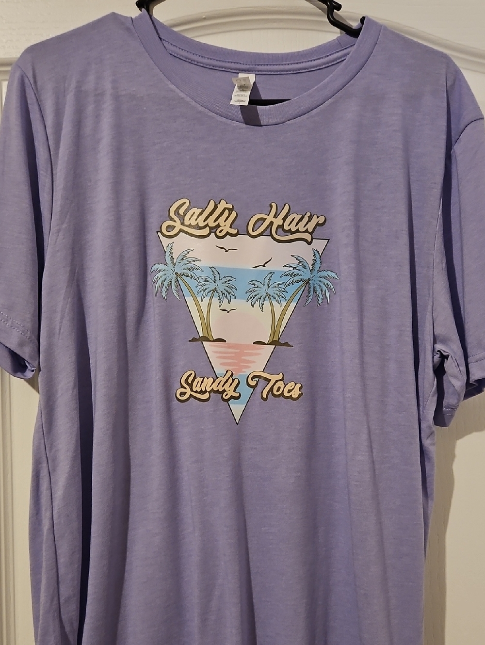 Graphic Shirt Custom Salty Hair Sandy Toes NEW